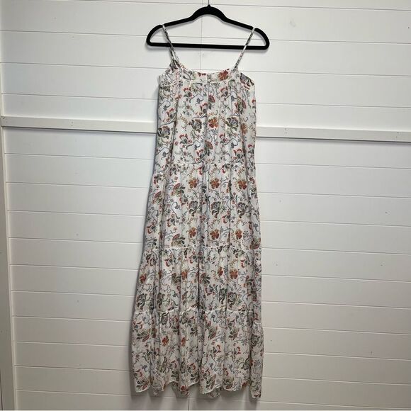 Joie Boho Floral Strap Maxi Dress Size Extra Small - Picture 7 of 15
